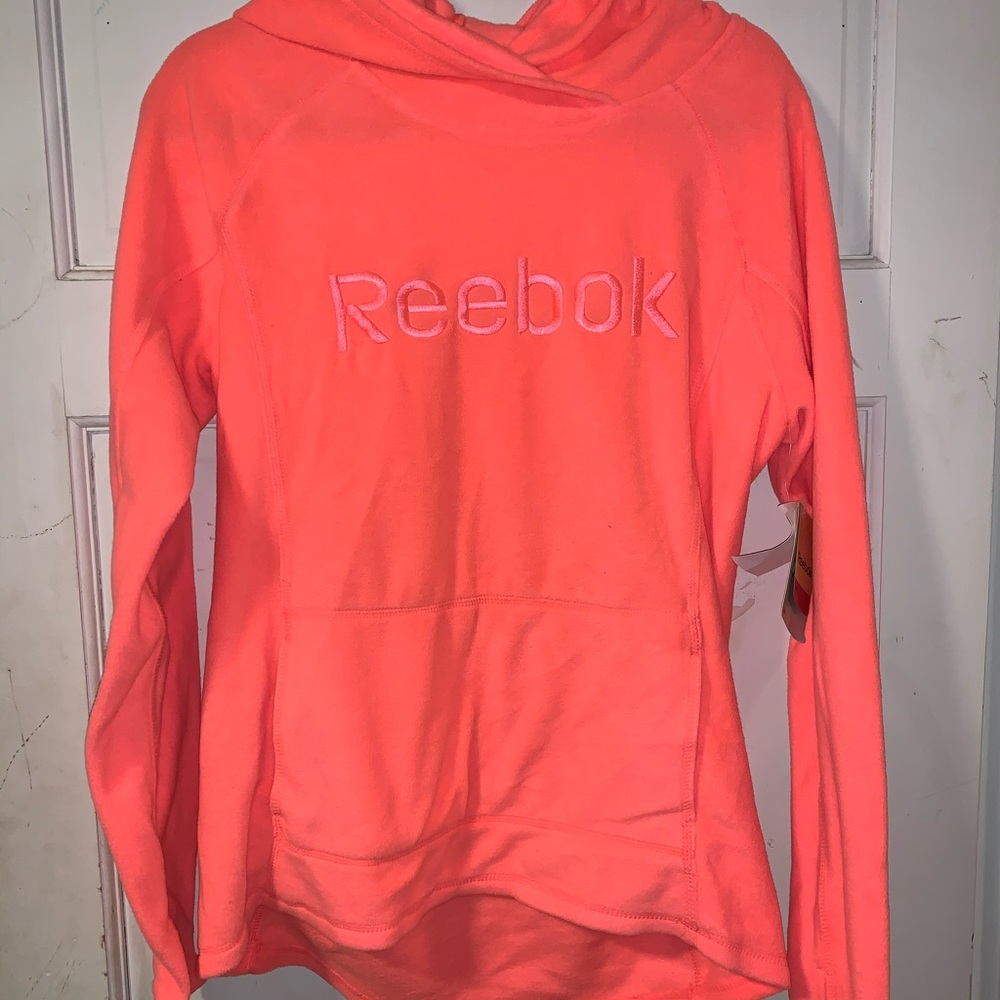 Salmon Reebok Hooded Sweatshirt